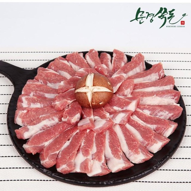 고소하고 쫄깃한 국내산 한돈 냉장 가브리살 구이용 500g